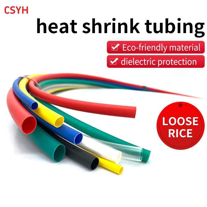 2x color insulated heat shrink tubing