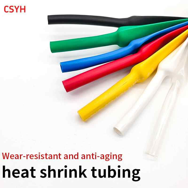 2x color insulated heat shrink tubing