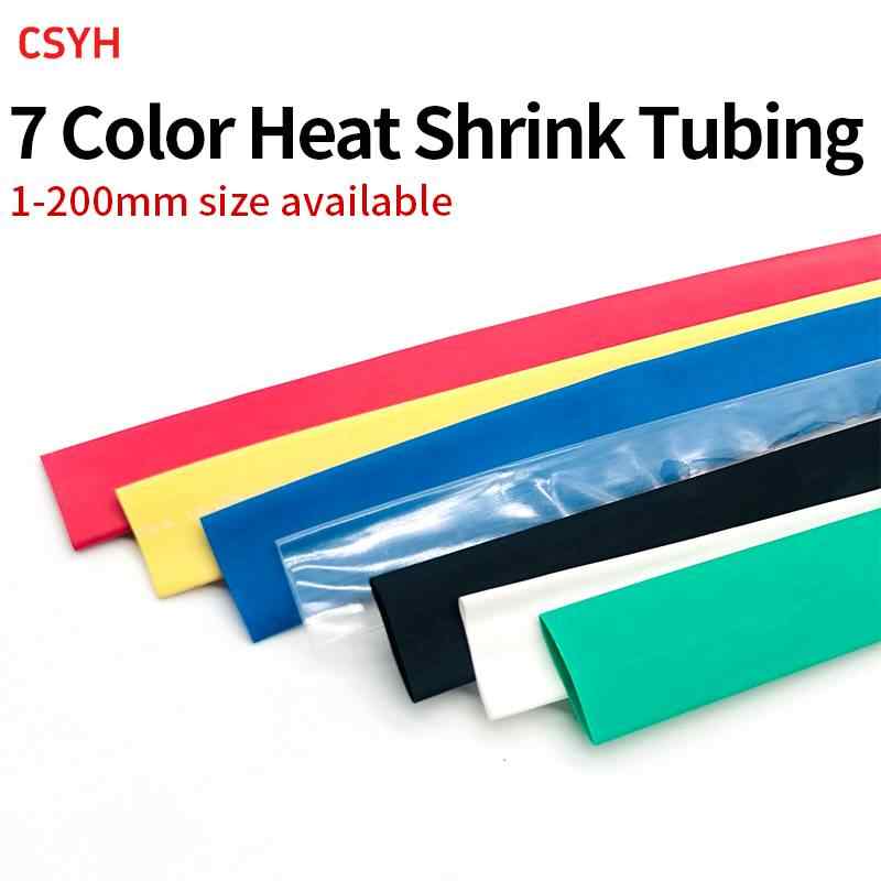 2x color insulated heat shrink tubing