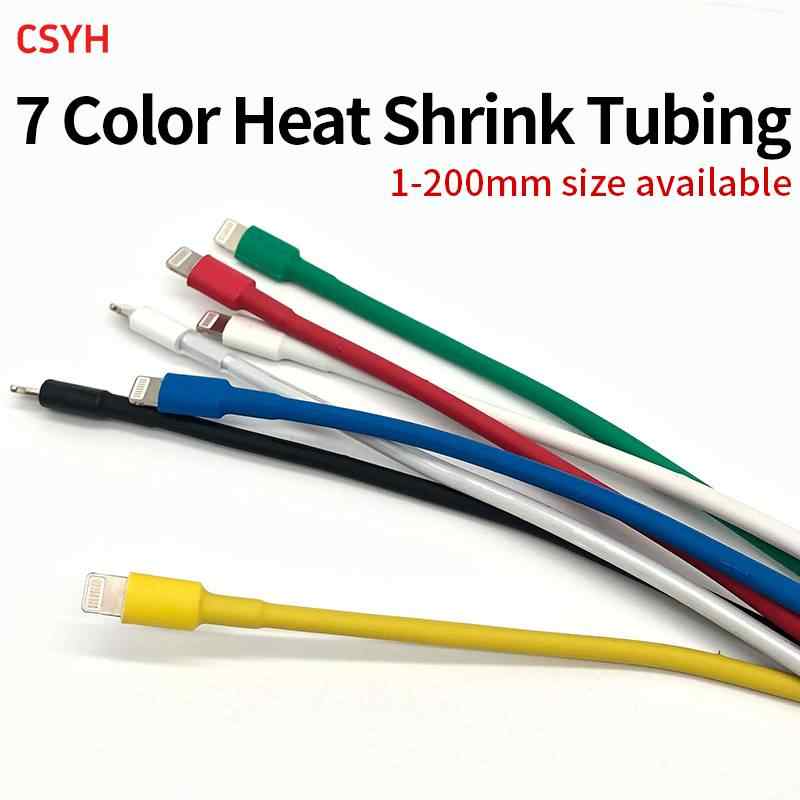 2x color insulated heat shrink tubing