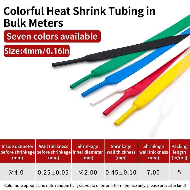 4mm Thickened, 10m / Black、Green、Blue、White、Red、Yellow