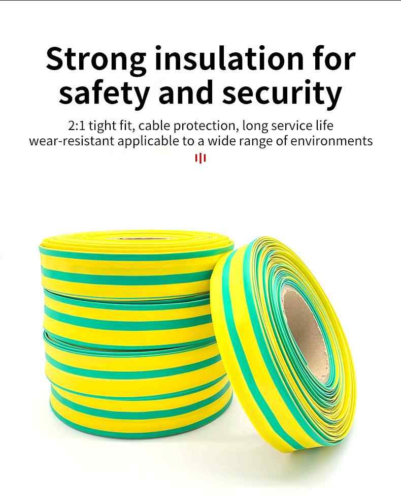 Yellow-Green Heat Shrink Tubing 8