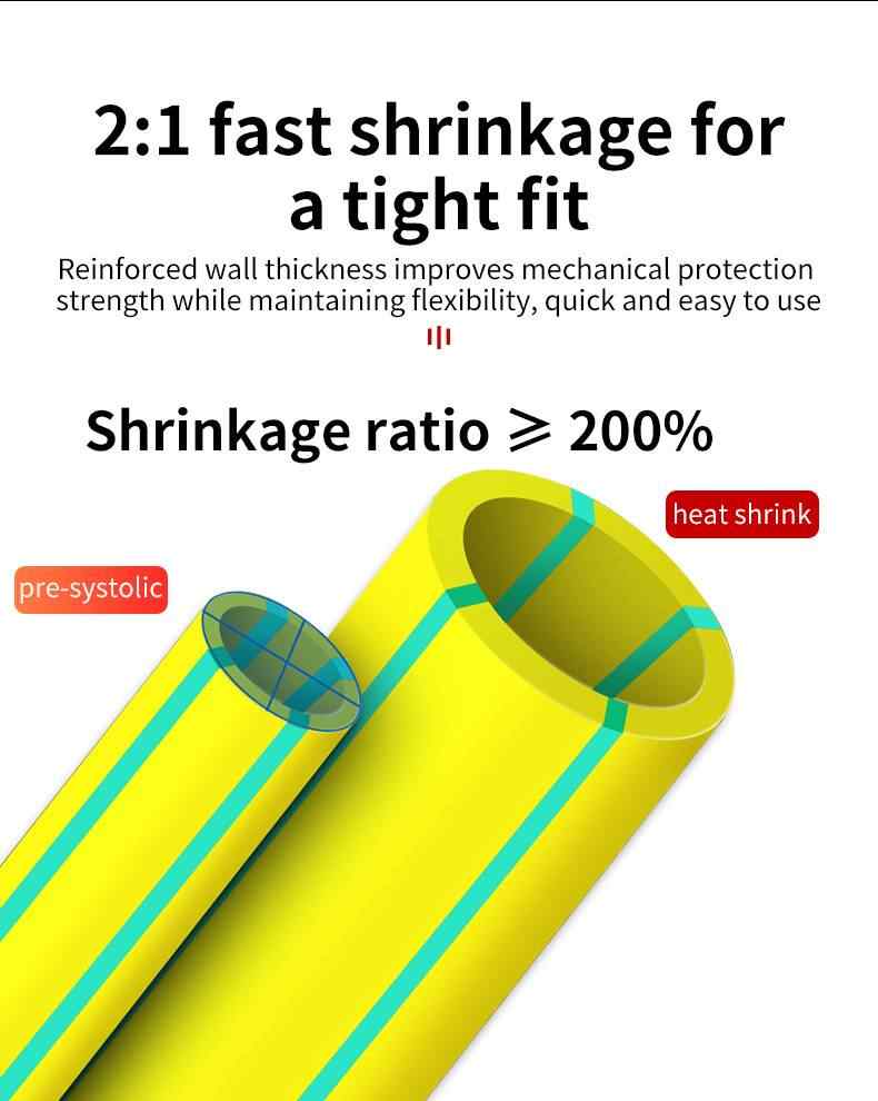 Yellow-Green Heat Shrink Tubing 9