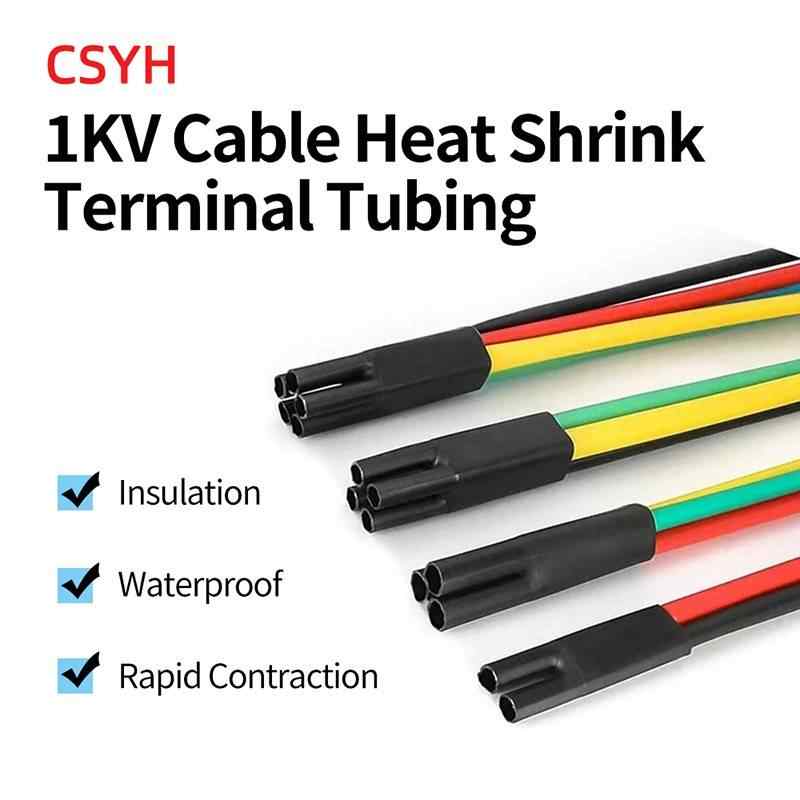 1kV Low Voltage Heat Shrink Cable Termination Kit