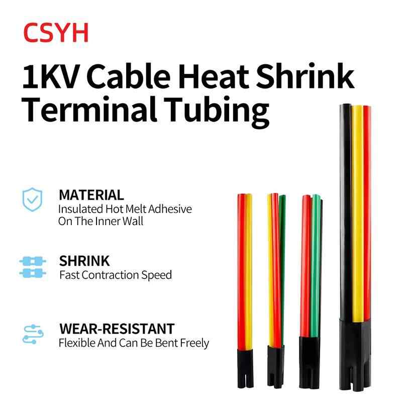 1kV Low Voltage Heat Shrink Cable Termination Kit