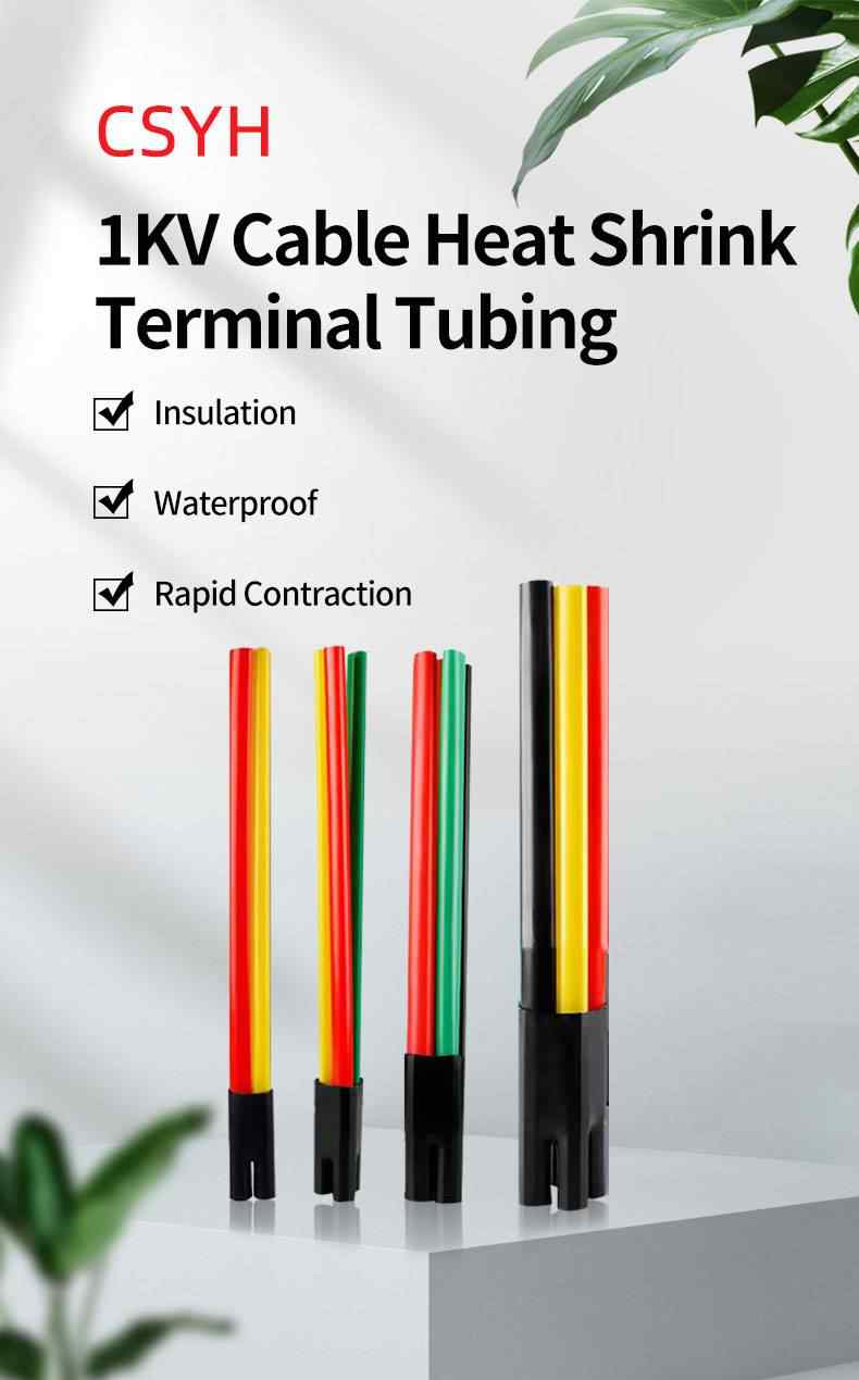 1kV Low Voltage Heat Shrink Cable Termination Kit 1