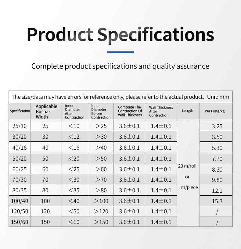 Busbar Heat Shrink Tube 10