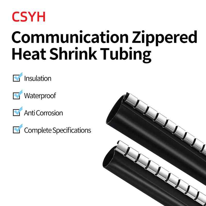 Communication Zipper Heat Shrink Sleeve