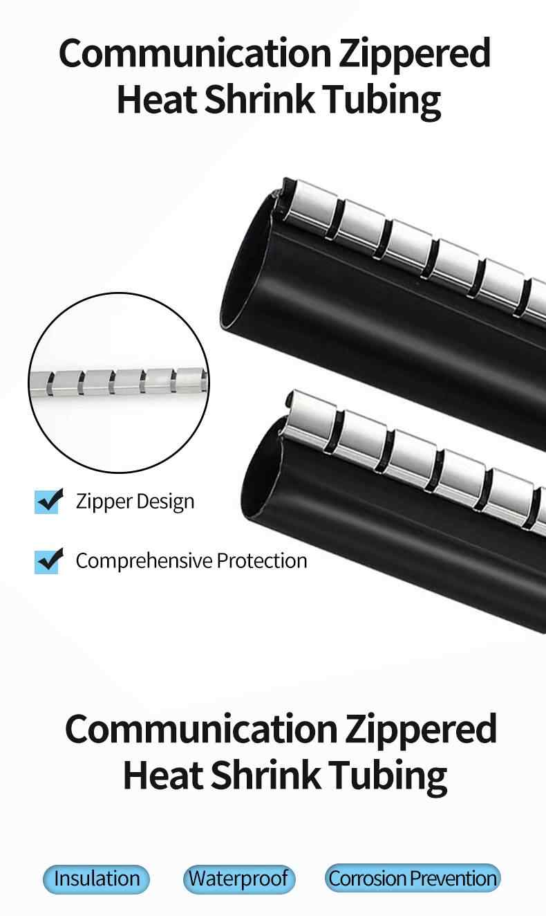 Communication Zipper Heat Shrink Sleeve 4