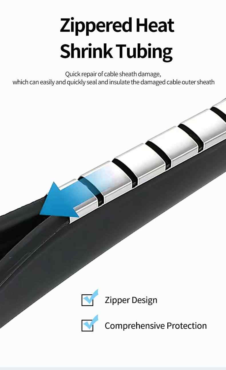 Zipper Heat Shrink Sleeve 7