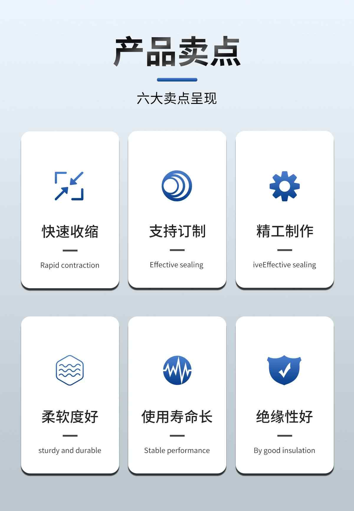 1KV低压橙色热缩管 2