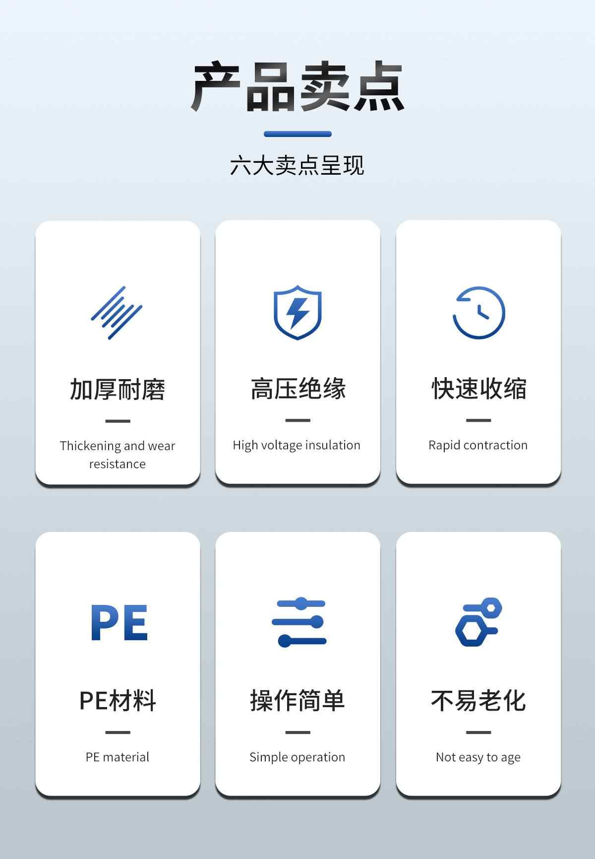 10-35KV高压橙色热缩管 2