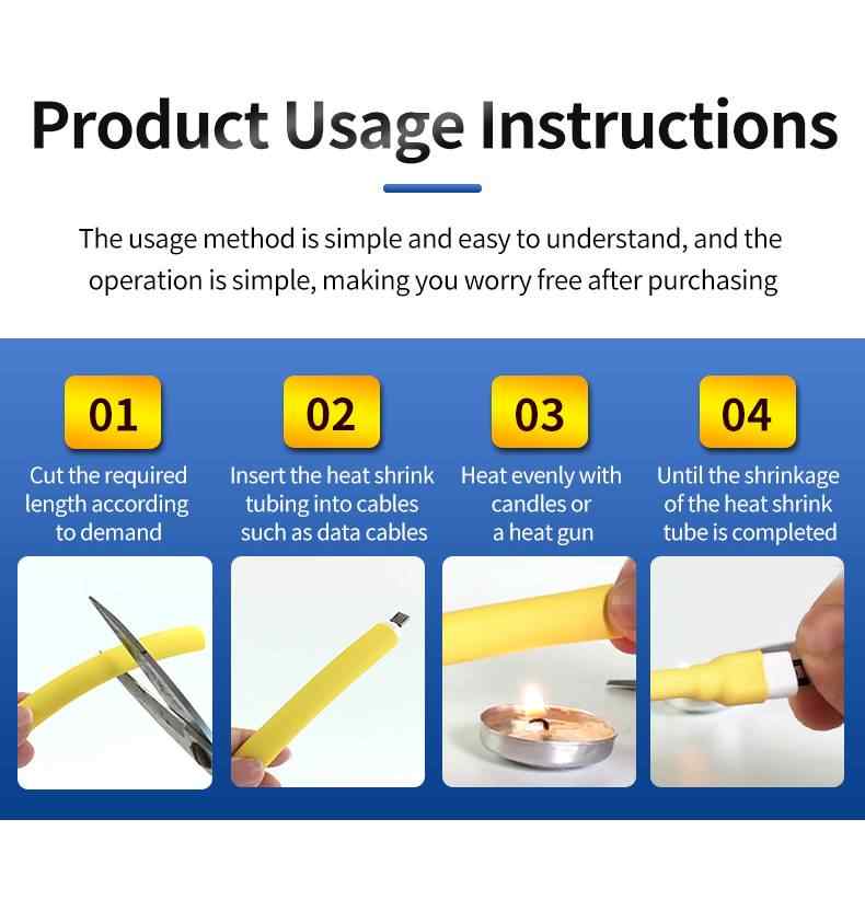 10-35kV High Voltage Orange Heat Shrink Tube 10