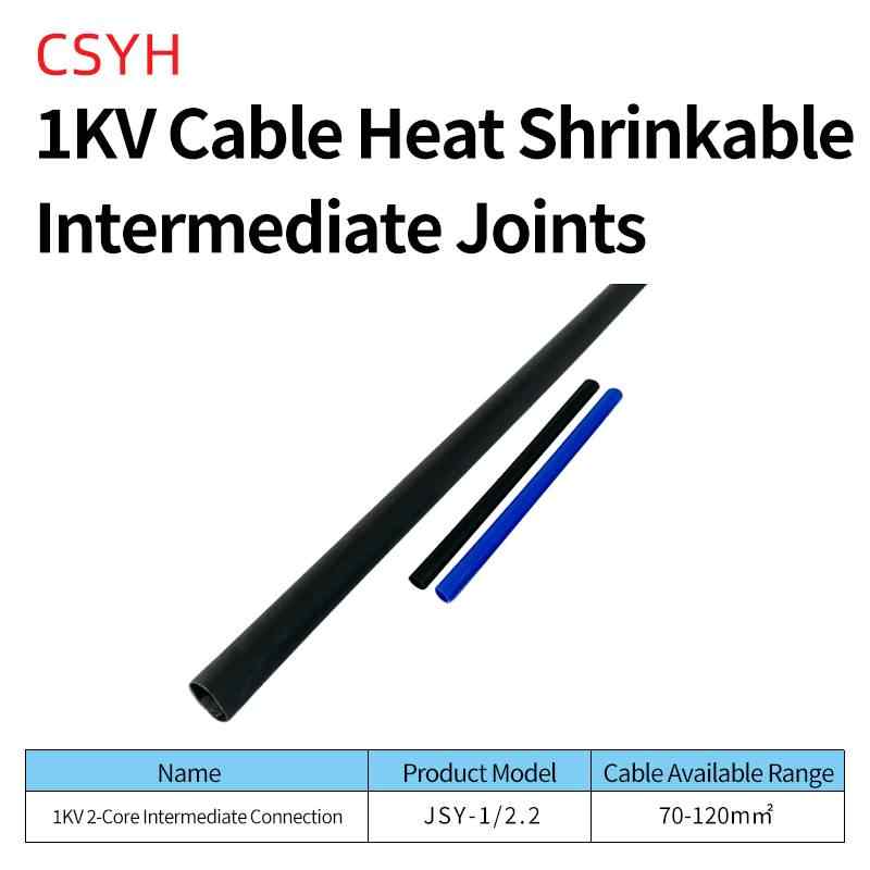 2-Core Straight Joint 2.2 (70–120mm²) / Red / Yellow / Blue / Green / Black