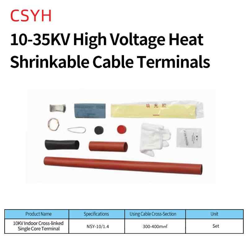 Single-Core Indoor Terminal 1.4 (300-400mm²) / Red / Black