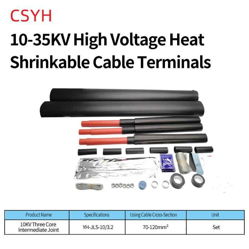 Single-Core Straight Joint 1.2 (70-120mm²) / Red / Black