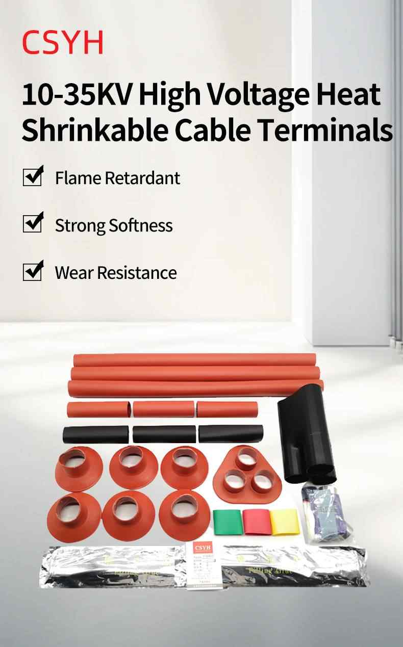 10-35kV Heat Shrinkable Termination Kits 1