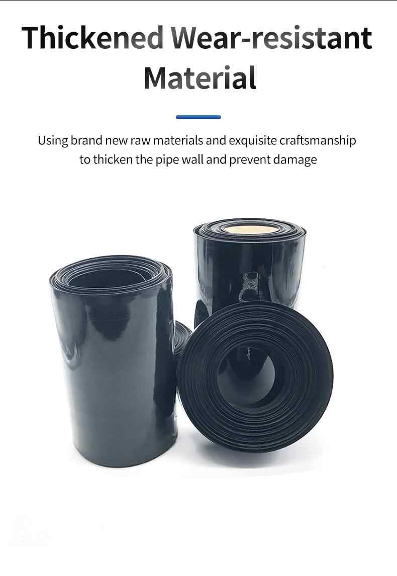 Blue & Black PVC Heat Shrink Tube 4