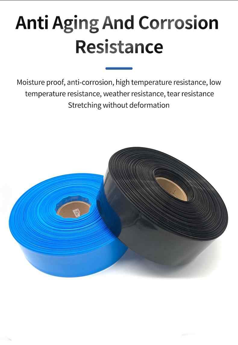 Blue & Black PVC Heat Shrink Tube 5