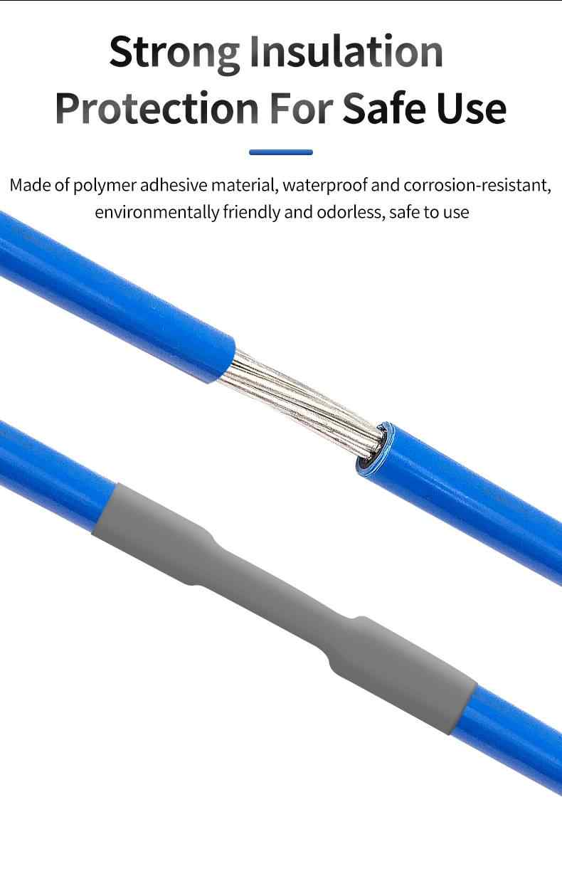 1KV Low Voltage Grey, Brown, Orange Heat Shrink Tube 4