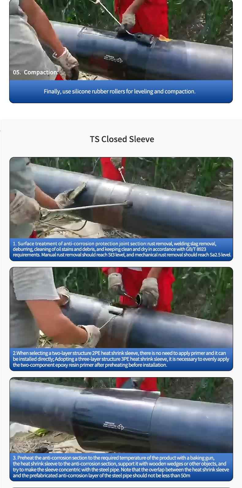 TS Closed Type Heat Shrinkable Sleeve 9
