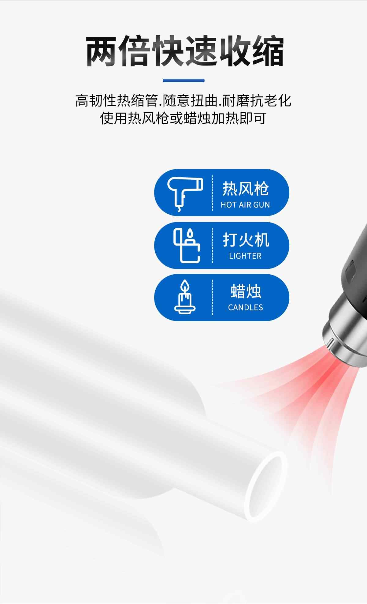 2倍透明热缩管 4