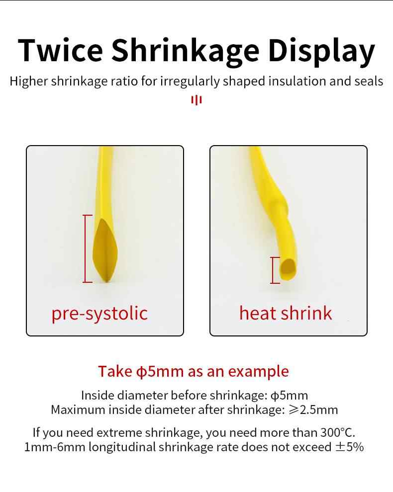 2:1 Transparent Heat Shrink Tube 6