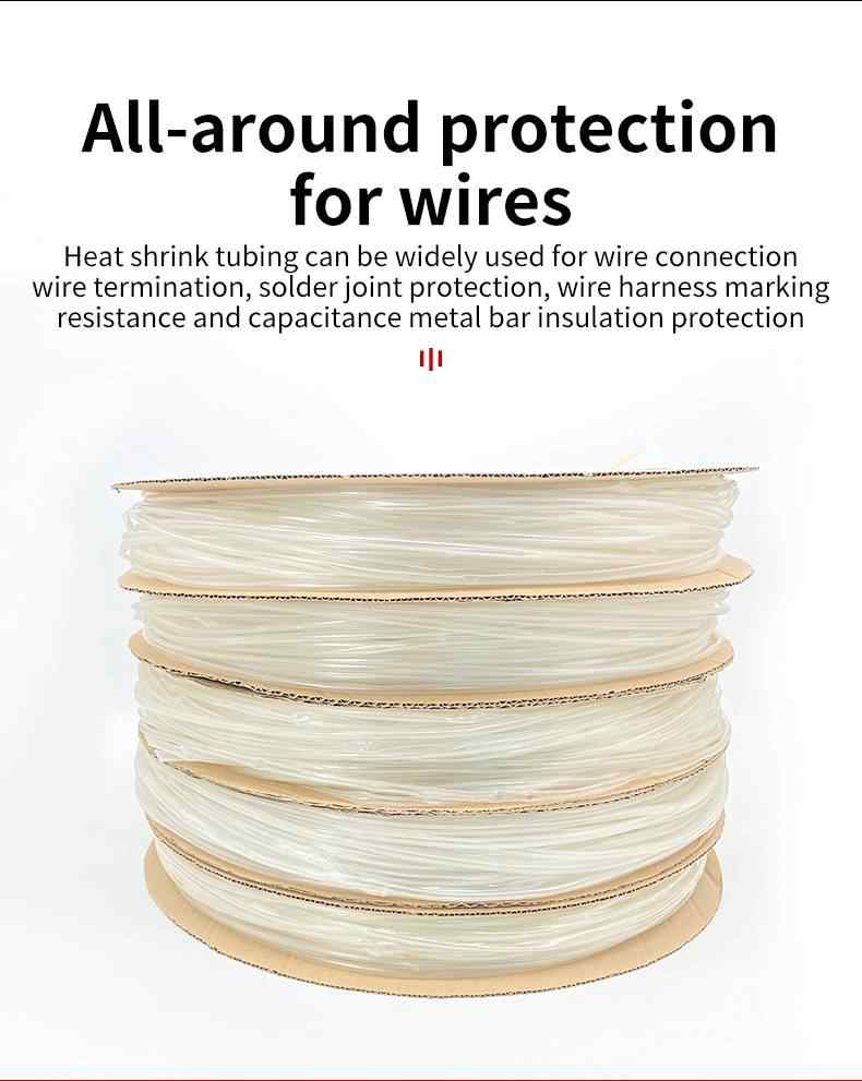 2:1 Transparent Heat Shrink Tube 9