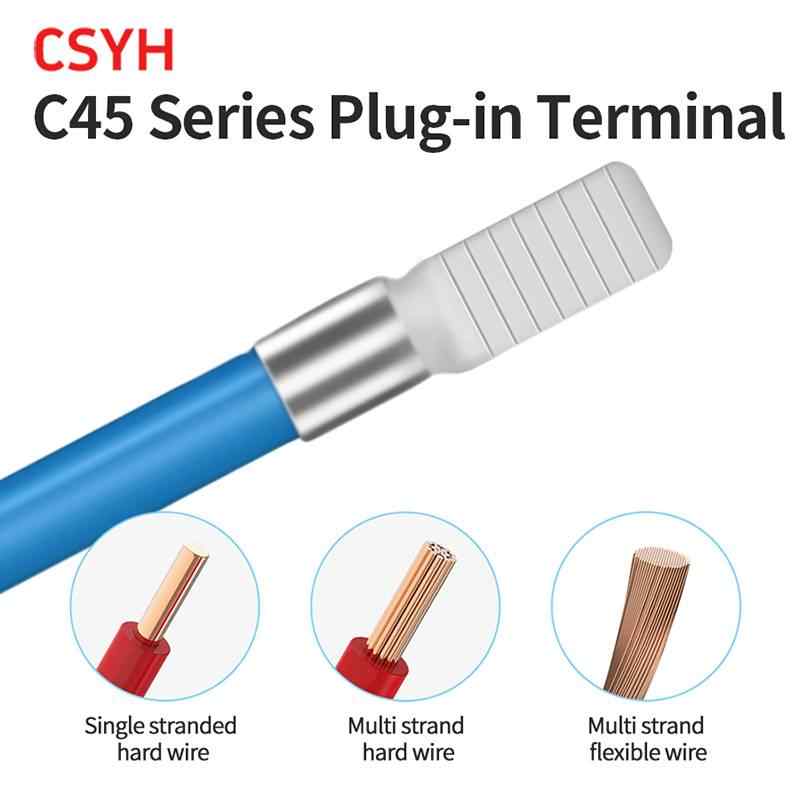 C45 plug-in terminal