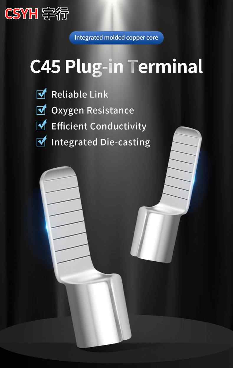 C45 plug-in terminal 1