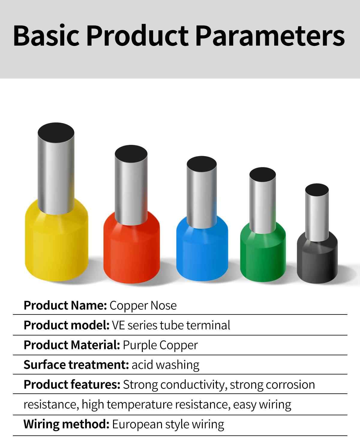 VE Series · Tube Terminal 8