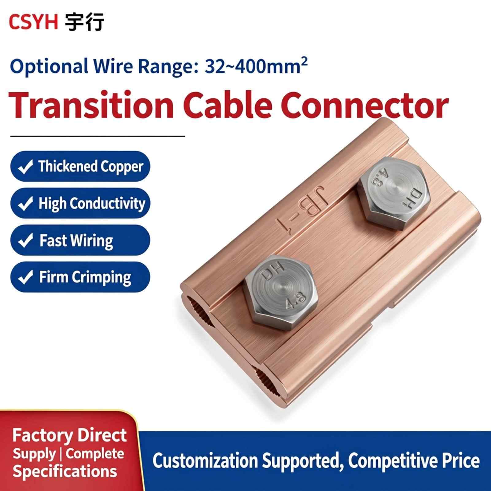 JBT series copper parallel groove clamp