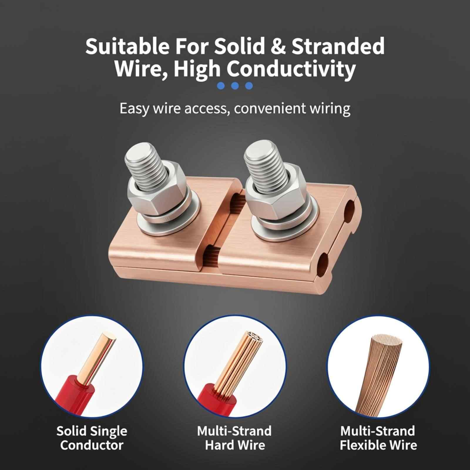 JBT series copper parallel groove clamp
