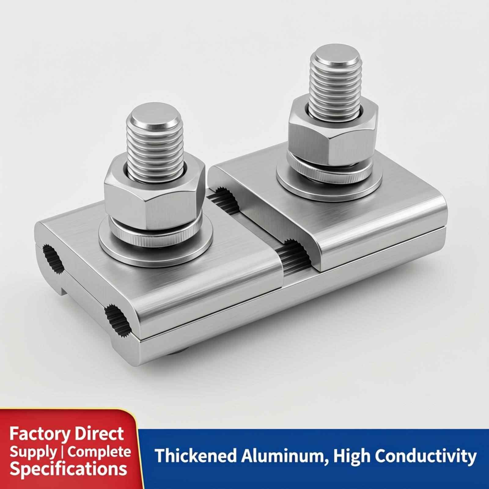JB series · Aluminum parallel groove wire clamp