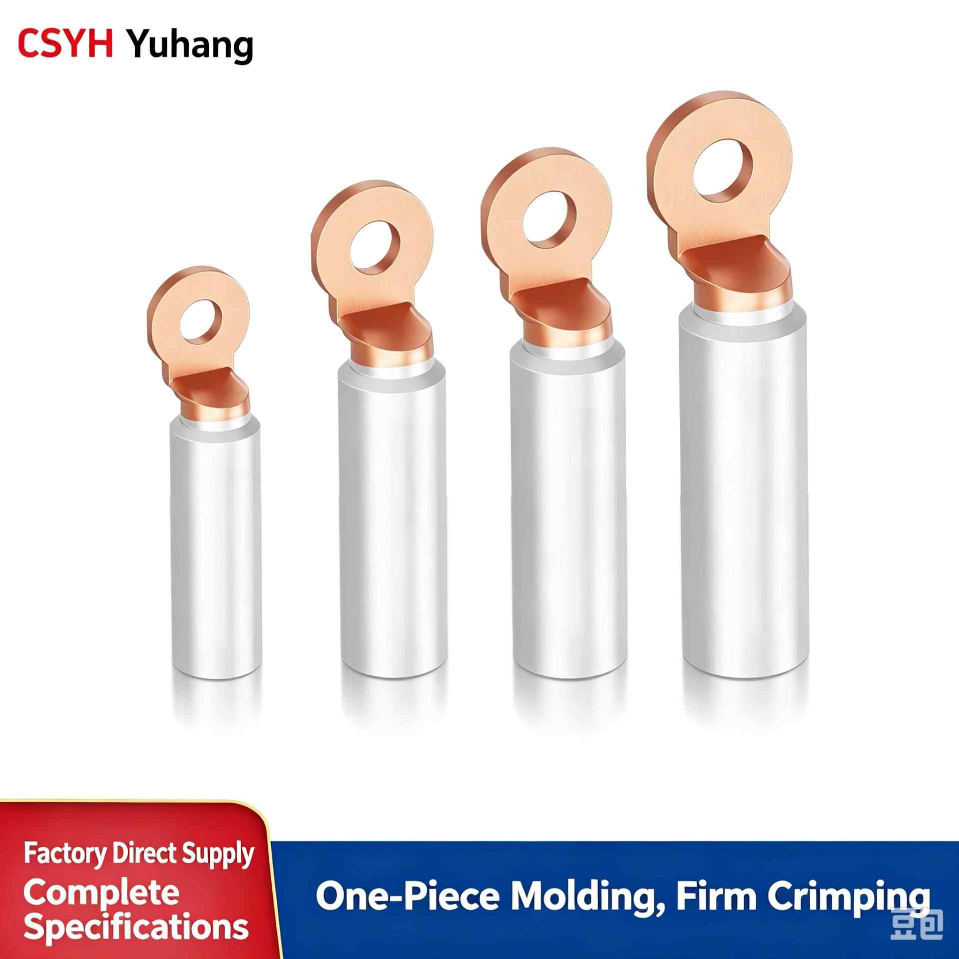DTL round headed copper aluminum nose