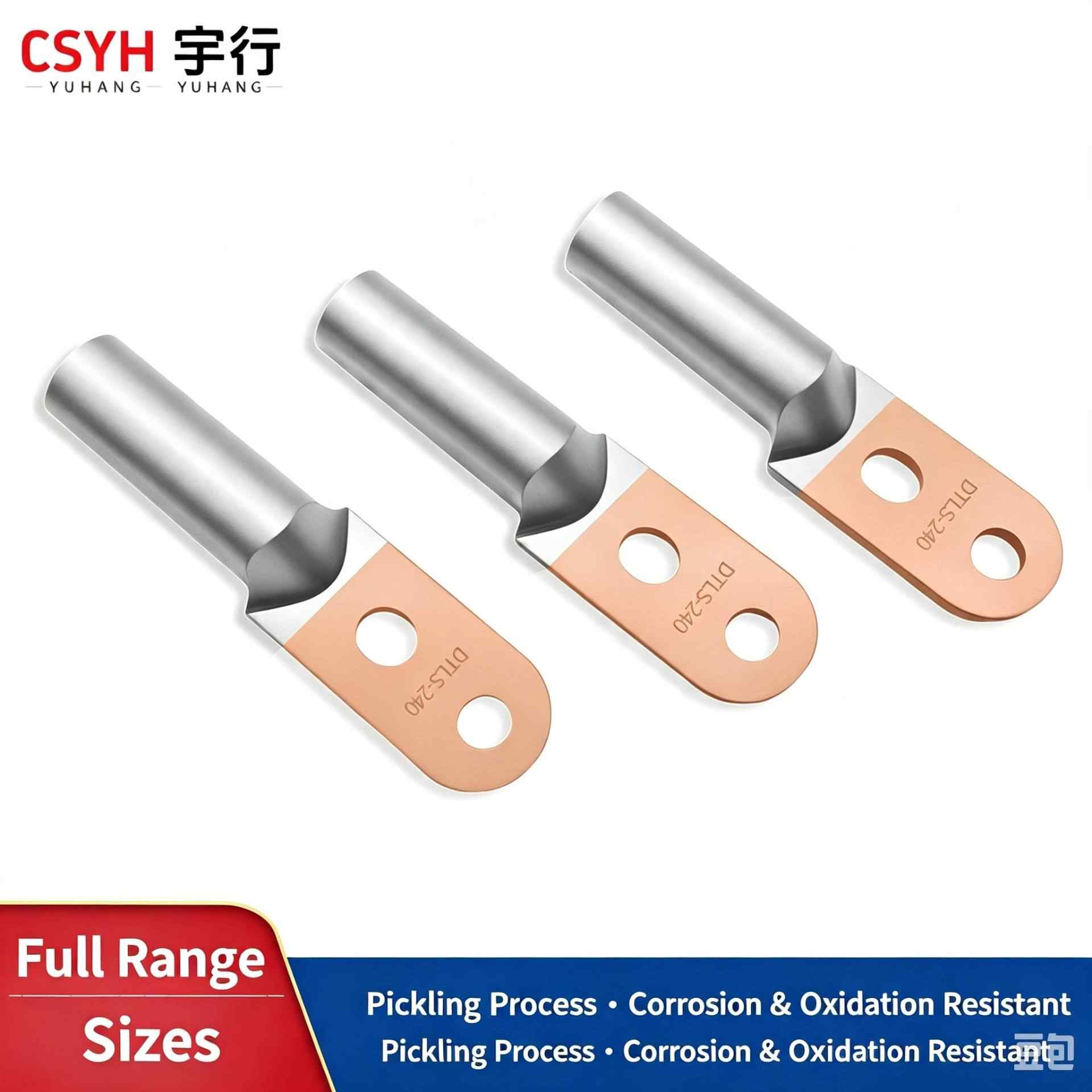 DTLS dual hole copper aluminum nose